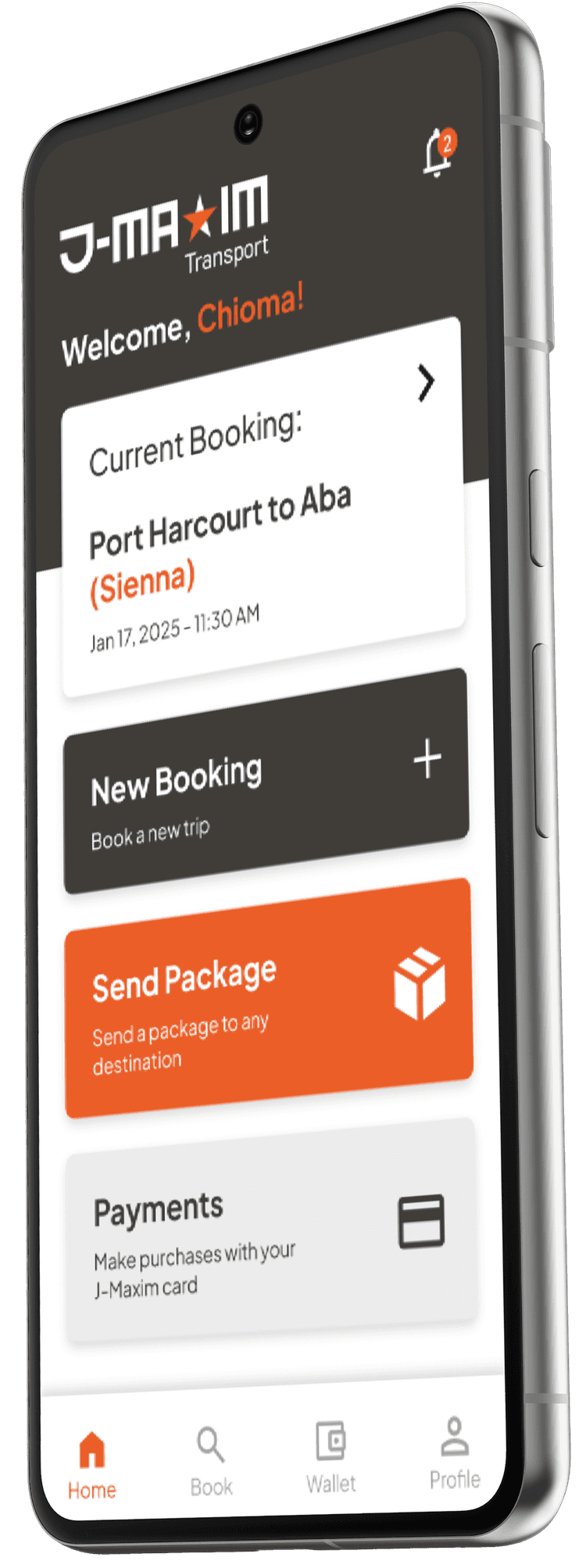 J-Maxim App on Android